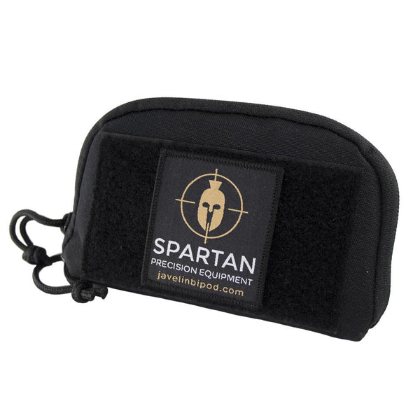 Spartan Black Woven Patch